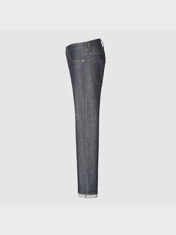 +J Selvedge Slim-Fit Straight Jeans