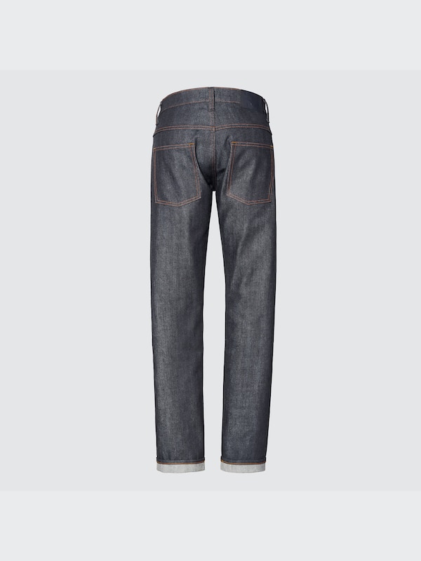 +J Selvedge Slim-Fit Straight Jeans