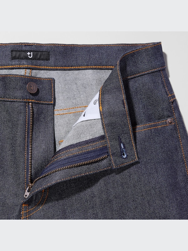 +J Selvedge Slim-Fit Straight Jeans