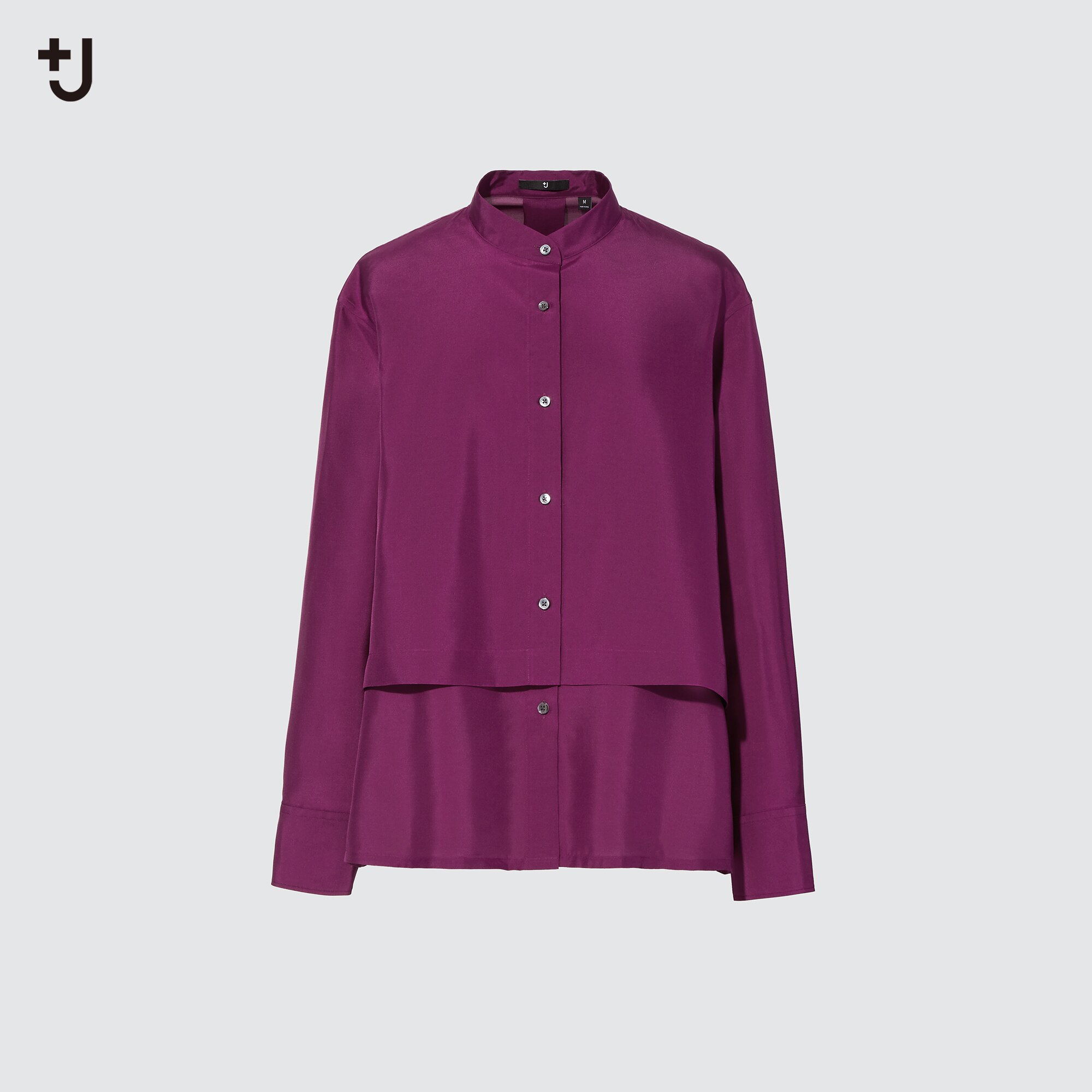 Women +J Silk Long Sleeved Blouse 