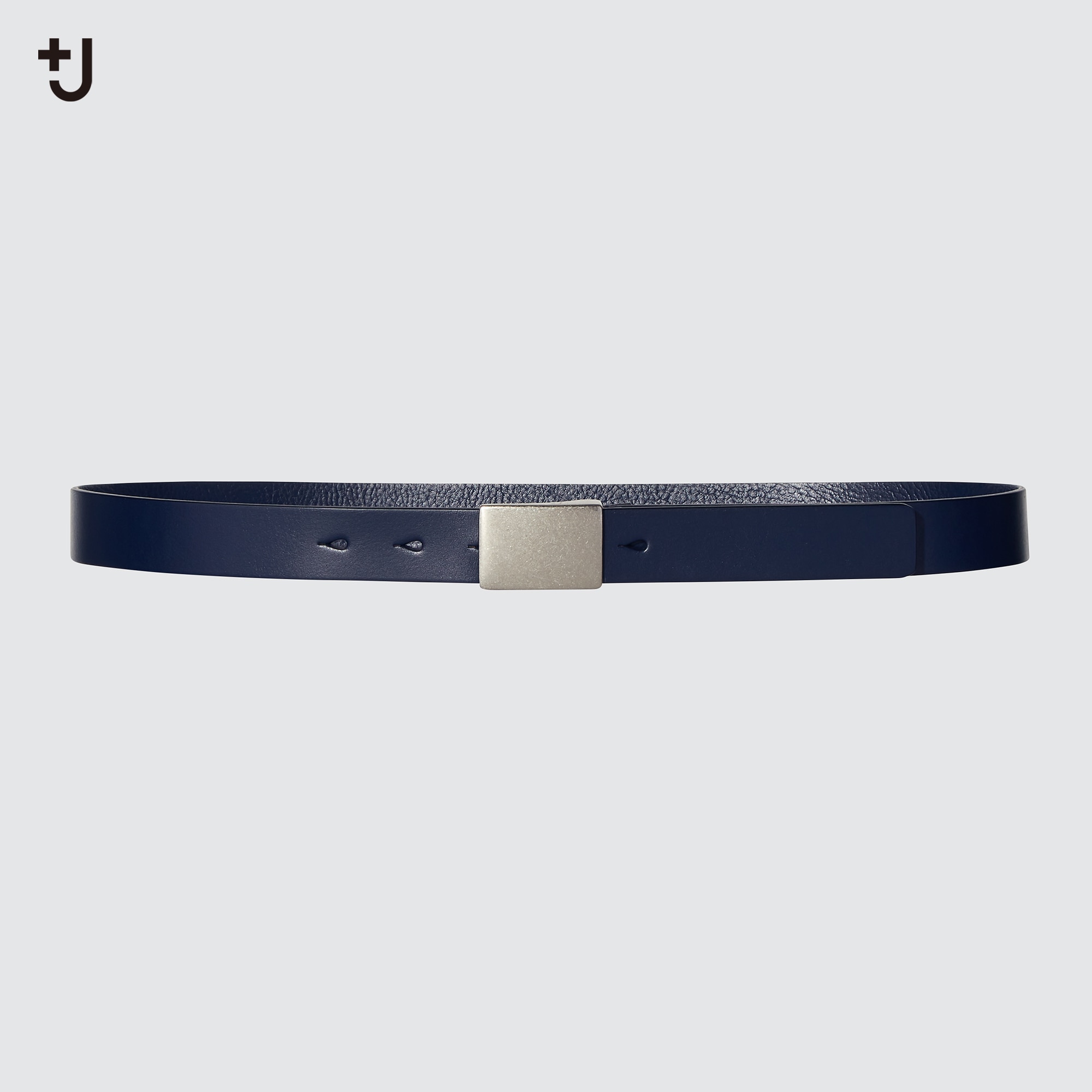 MEN'S +J TOP-BUCKLE LEATHER BELT 