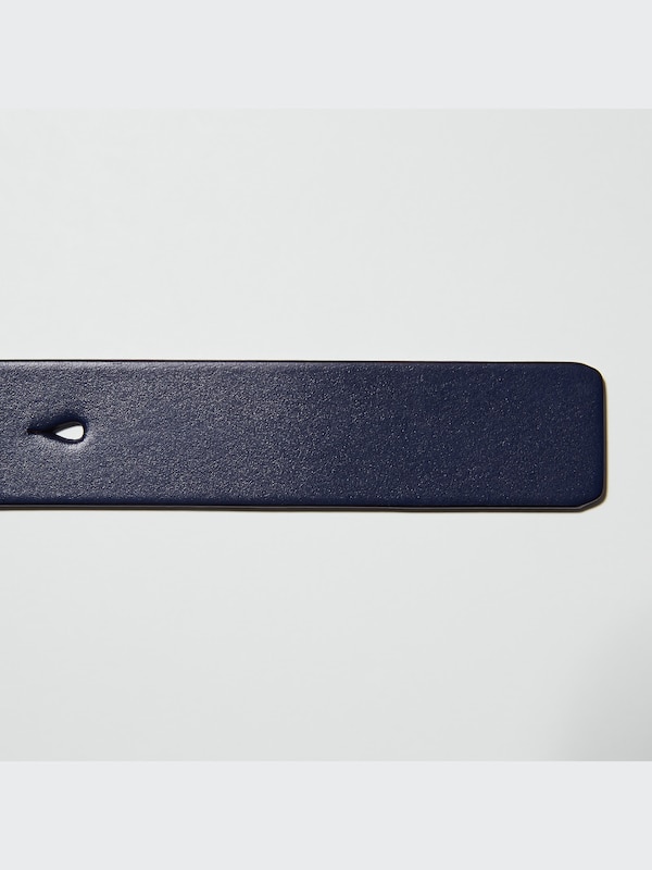 +J Top-Buckle Leather Belt