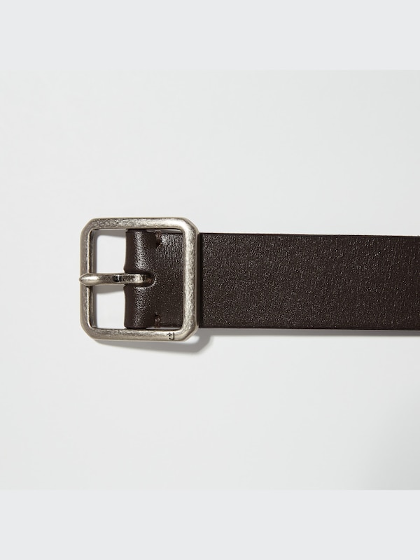 +J Pin-Buckle Leather Belt
