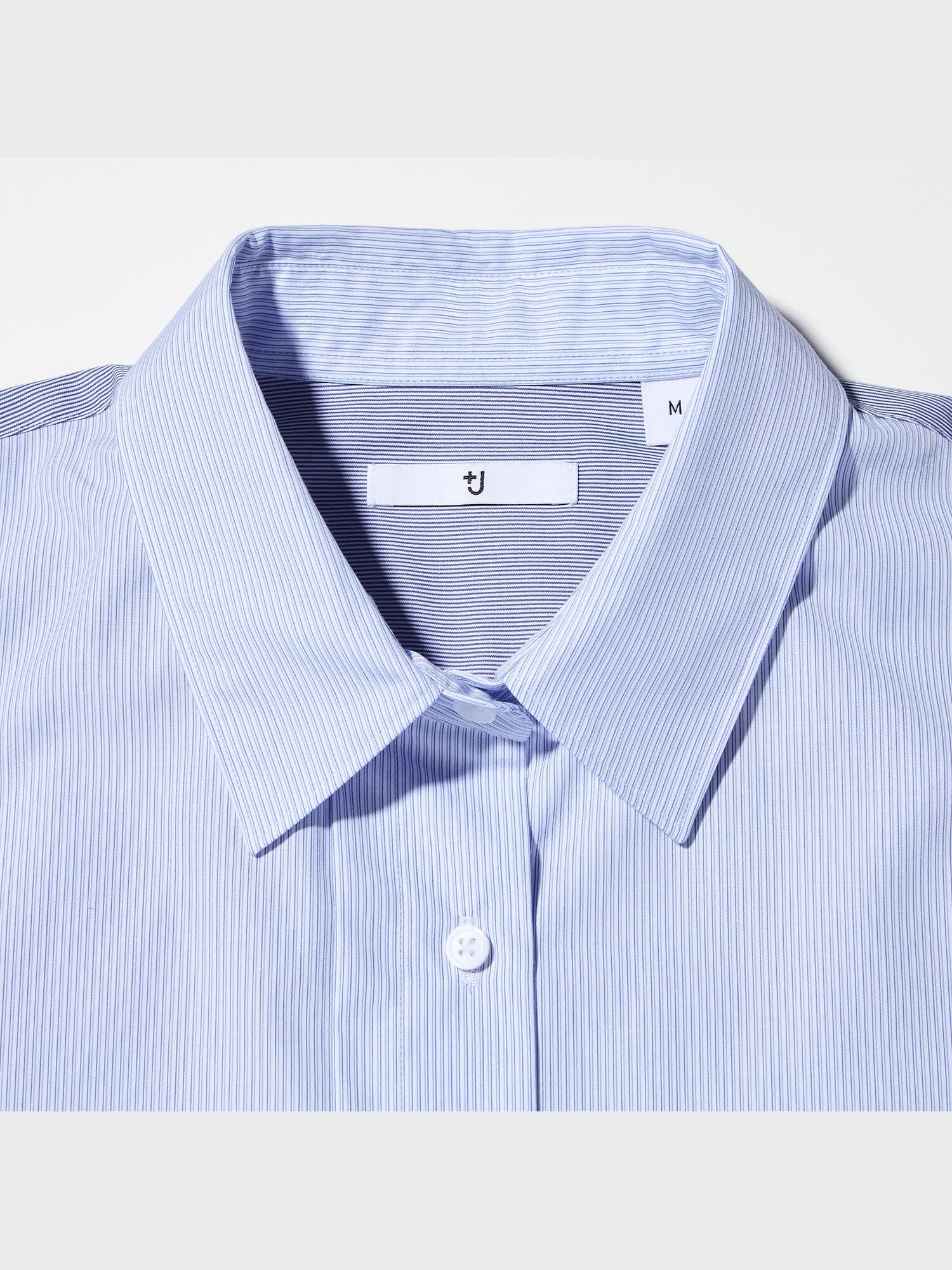 J Supima® Cotton Striped Long-Sleeve Shirt | UNIQLO US
