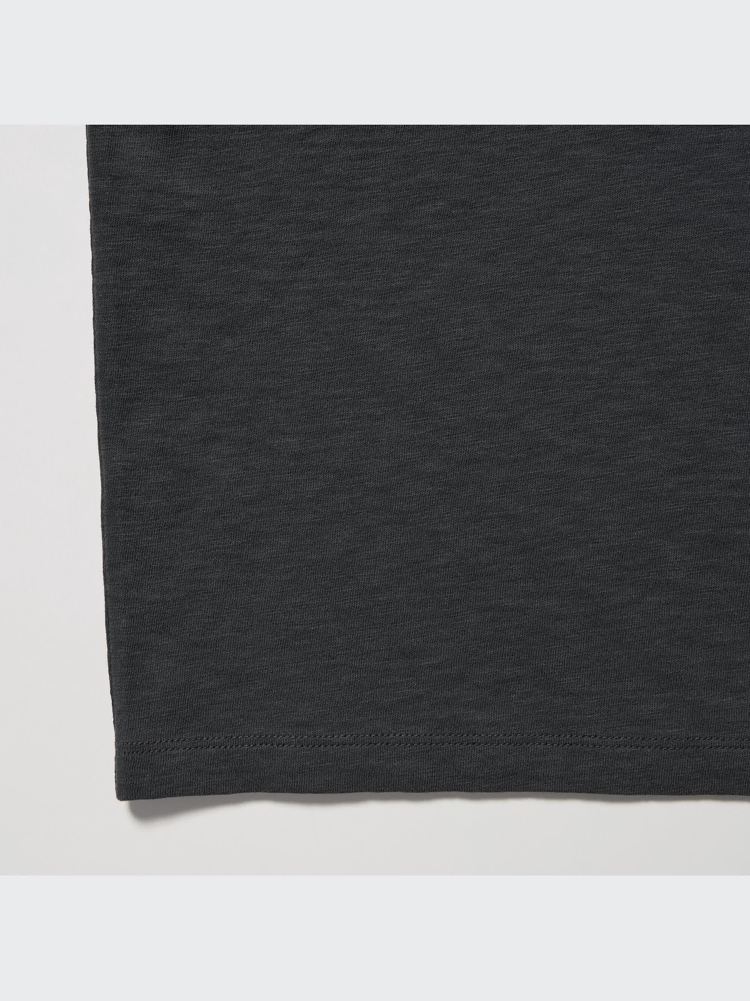 Slub Jersey Crew Neck Cropped T-Shirt | UNIQLO US