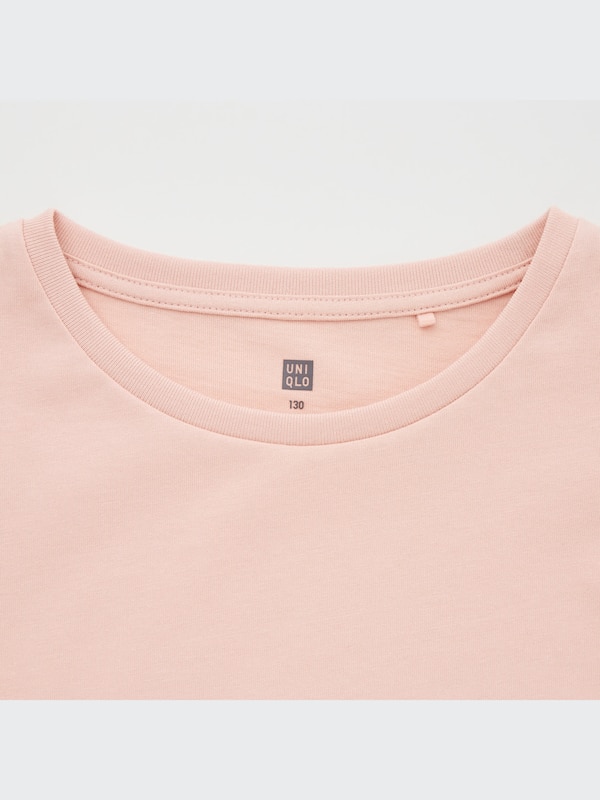 Smooth Cotton Frilled Short-Sleeve T-Shirt