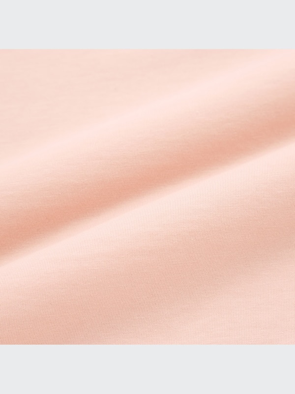 Smooth Cotton Frilled Short-Sleeve T-Shirt