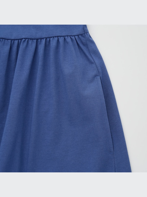 Smooth Cotton Frilled Dress
