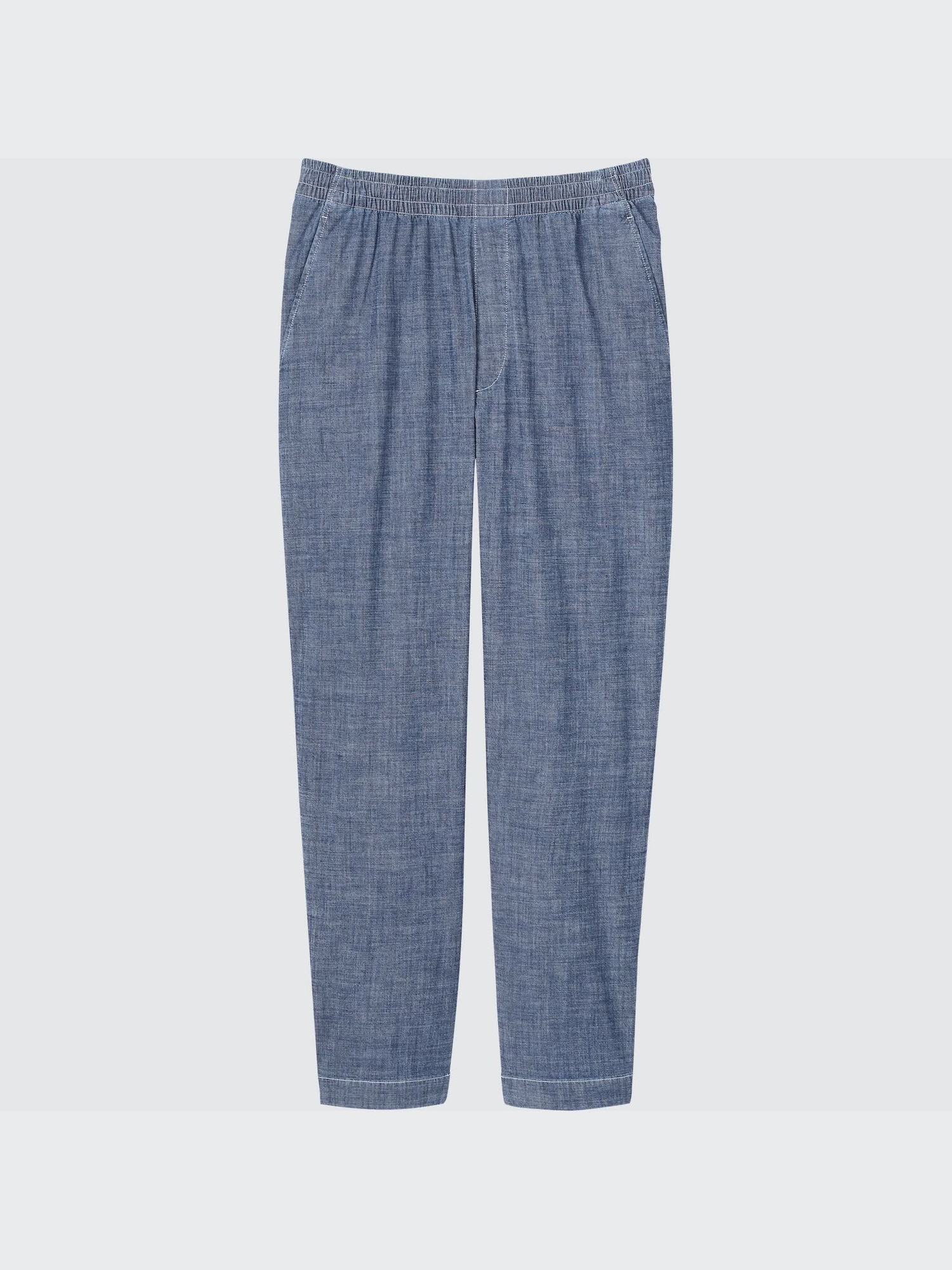 Chambray Easy Relaxed Pants | UNIQLO US