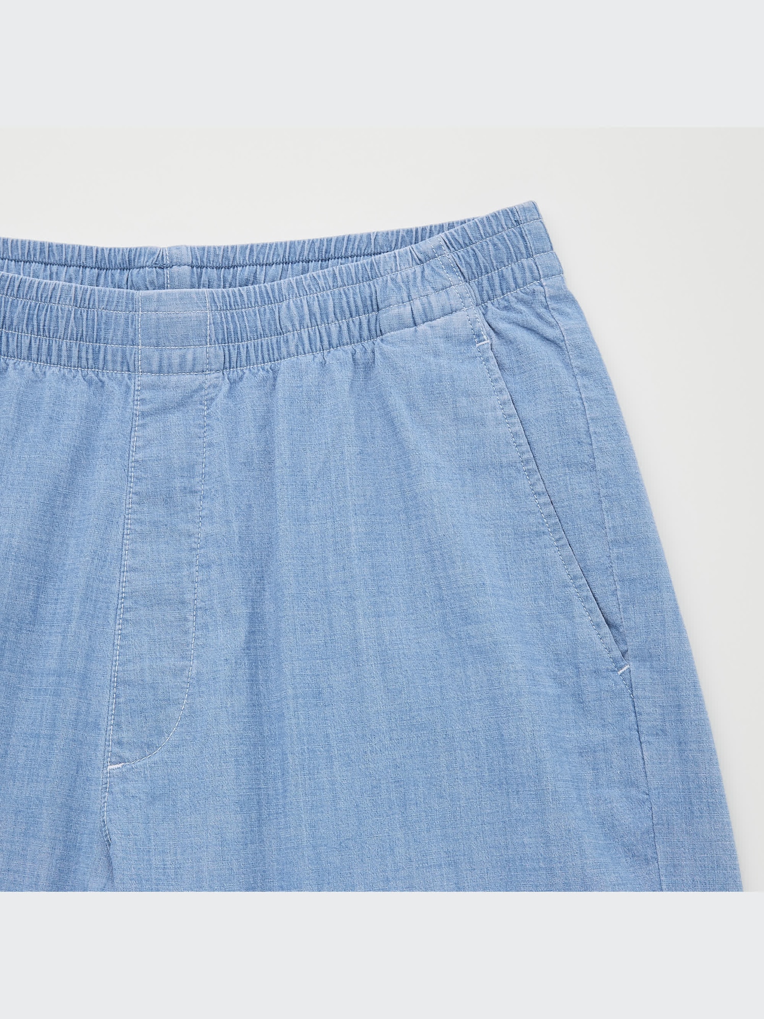 パンツ 60's Blue&Black Chambray Wool Slacks Men's wool pleated pants blue black - Canali EU