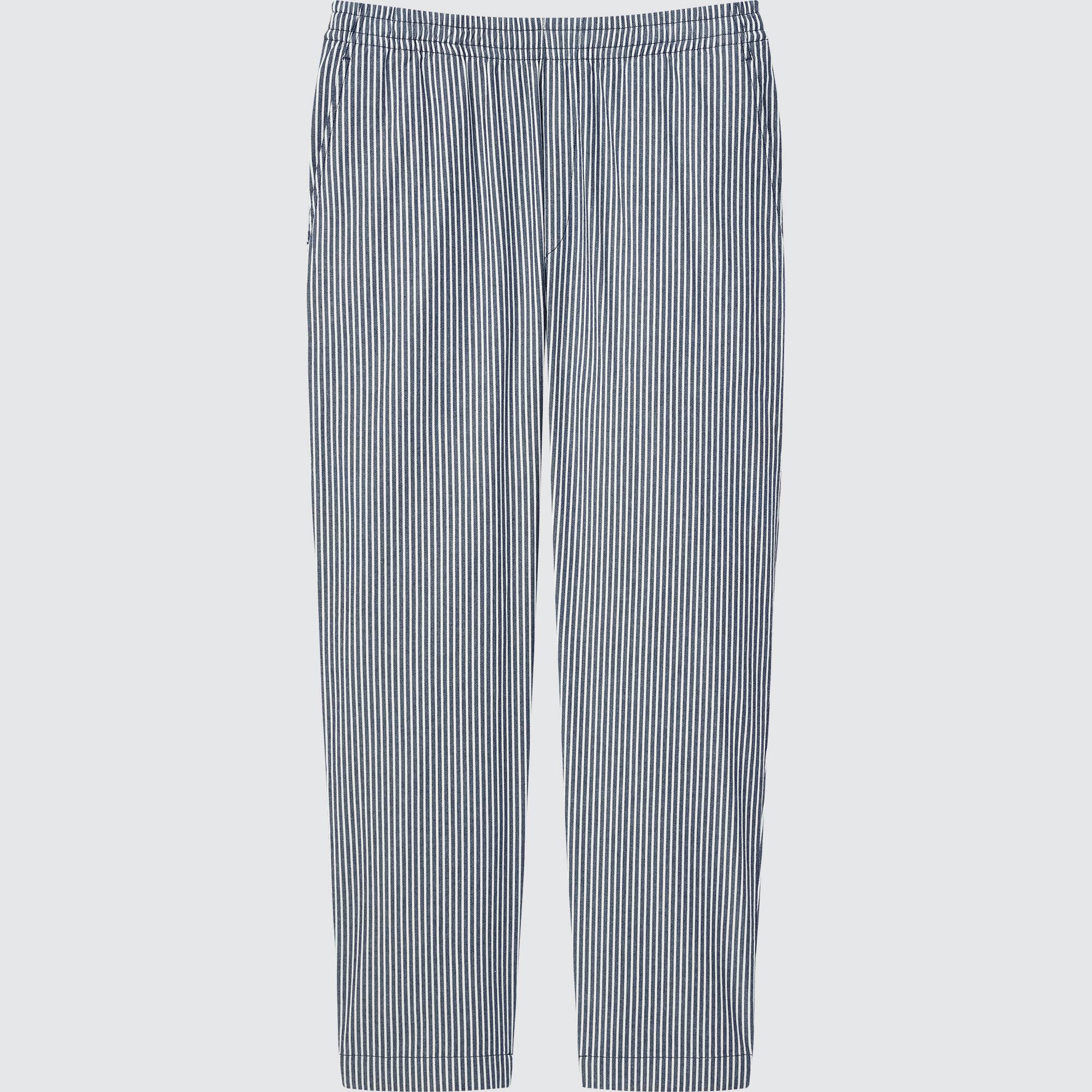 UNIQLO Hickory Easy Relaxed Ankle Pants | StyleHint