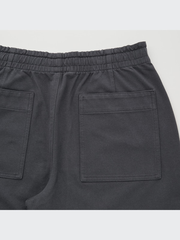 WASHED JERSEY ANKLE PANTS