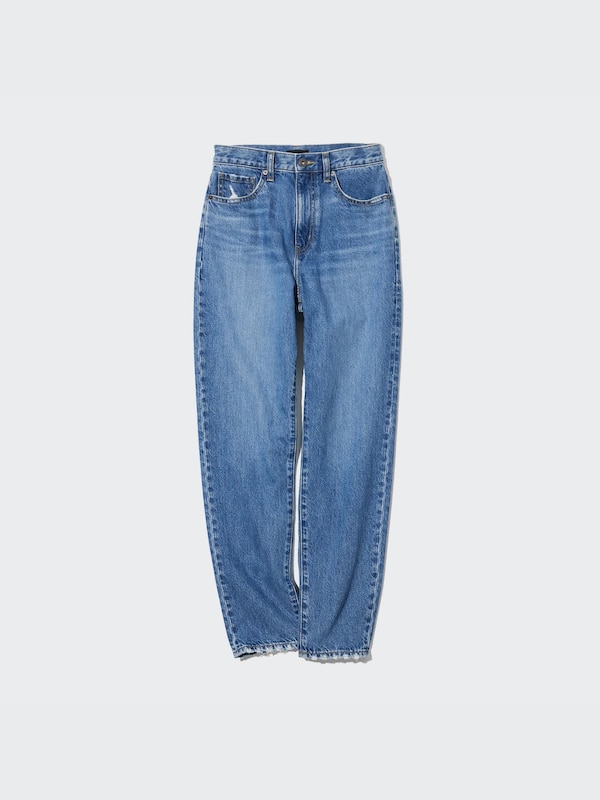 PEG TOP HIGH RISE JEANS