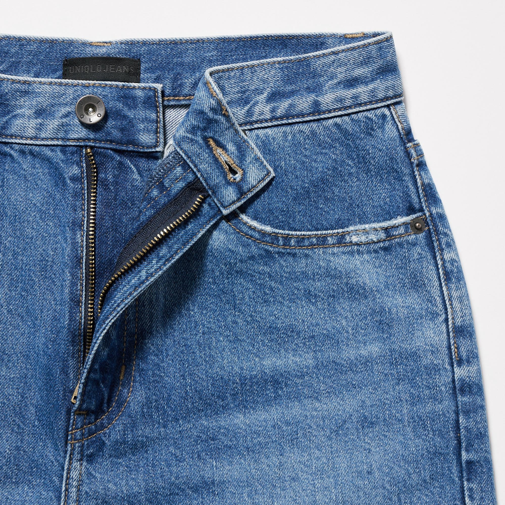 Uniqlo high waist hot sale jeans