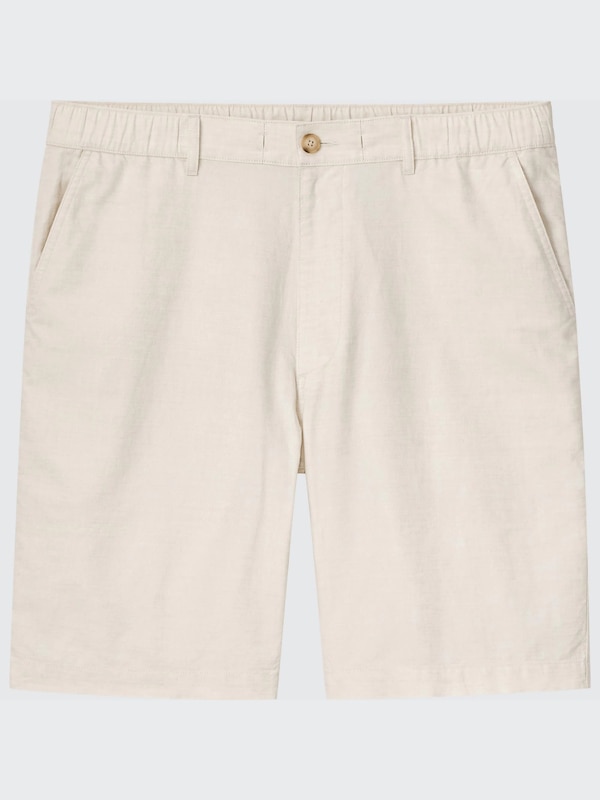 Short en Lin Mélangé