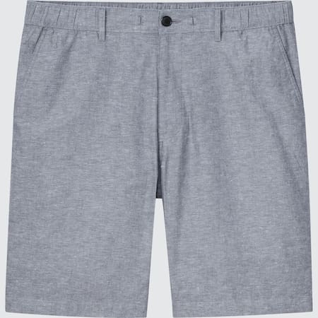 Herren Leinenmix Shorts