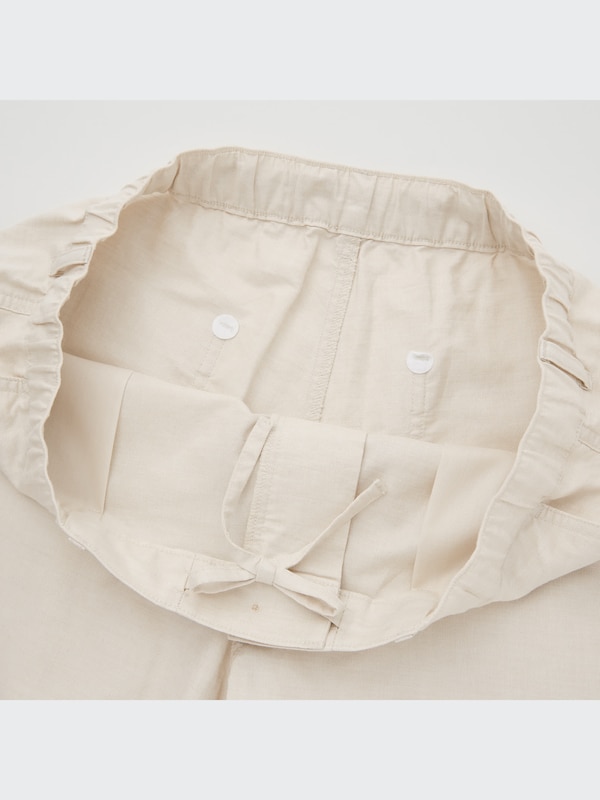 LINEN BLEND SHORTS