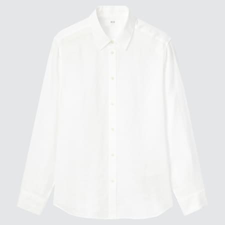 100% Premium Linen Long Sleeved Shirt