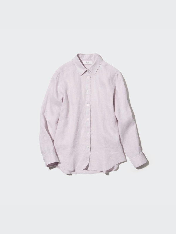 Premium Linen Long-Sleeve Shirt