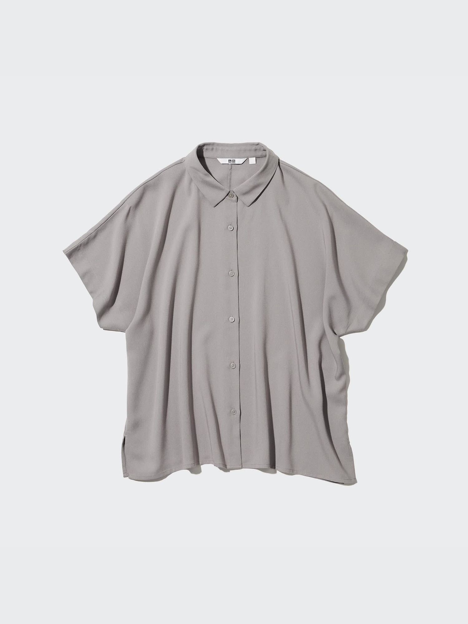 Rayon Short-Sleeve Blouse | UNIQLO US Rayon Short-Sleeve Blouse | UNIQLO US