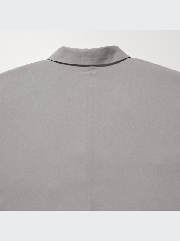 Rayon Short-Sleeve Blouse