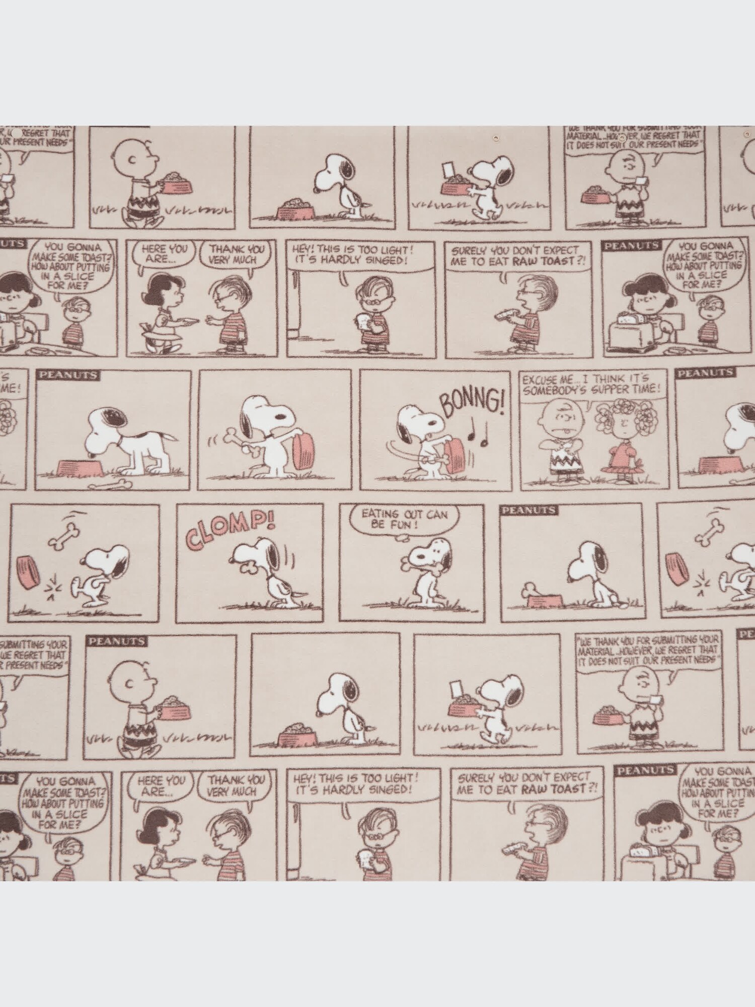 Women's Peanuts Holiday Fleece Blanket | UNIQLO US