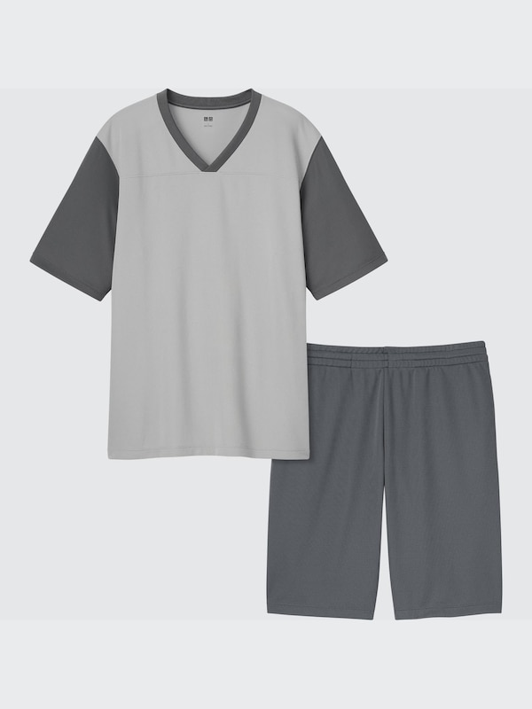 ENSEMBLE DE AIRISM EN MAILLE À COL EN V