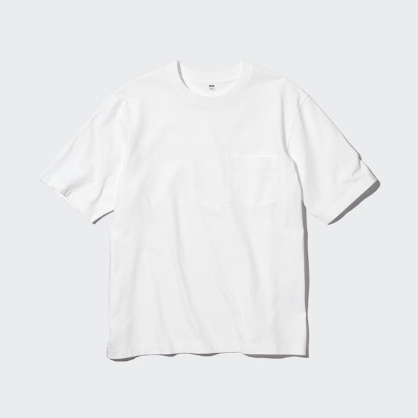 Oversized Pocket Crew Neck Half-Sleeve T-Shirt | UNIQLO US
