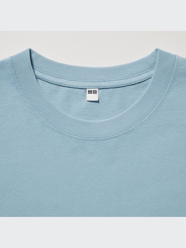 Oversized Pocket Crew Neck Half-Sleeve T-Shirt