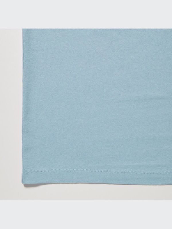 Oversized Pocket Crew Neck Half-Sleeve T-Shirt