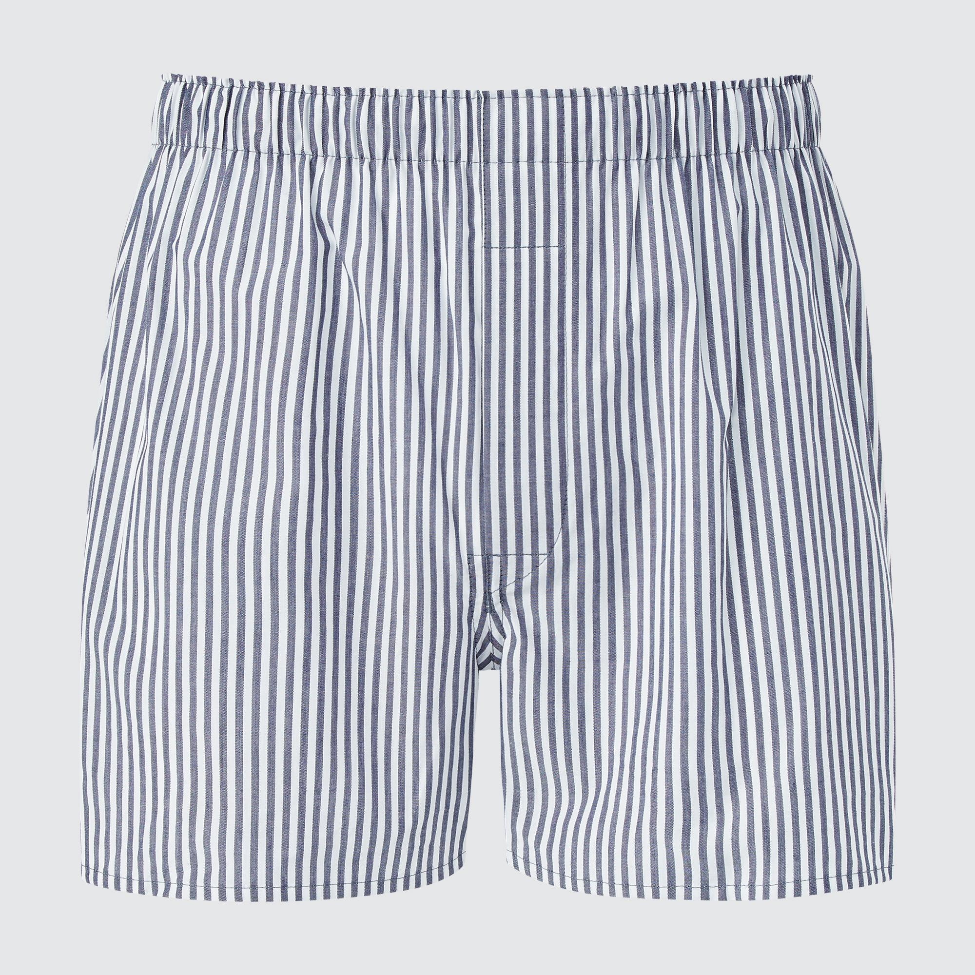Men Woven Striped Boxer Shorts | UNIQLO