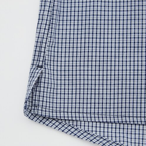 MEN'S WOVEN CHECKED TRUNKS