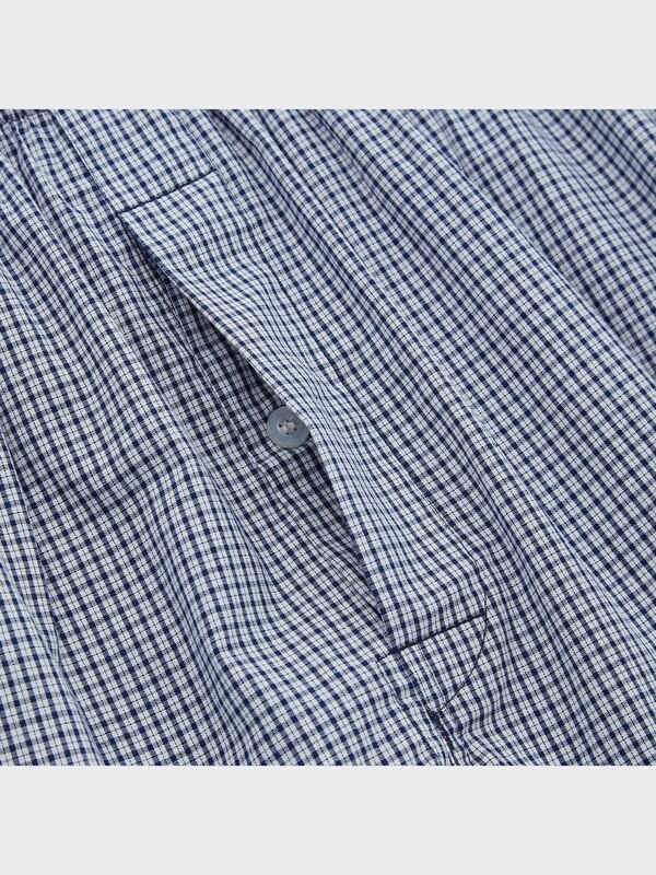 Woven Checked Boxers