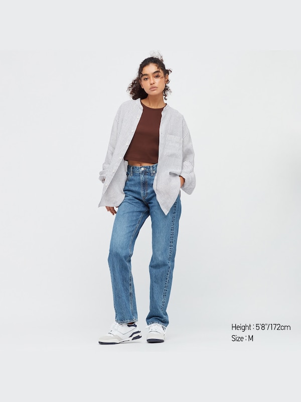 Premium Linen Stand Collar Long-Sleeve Shirt