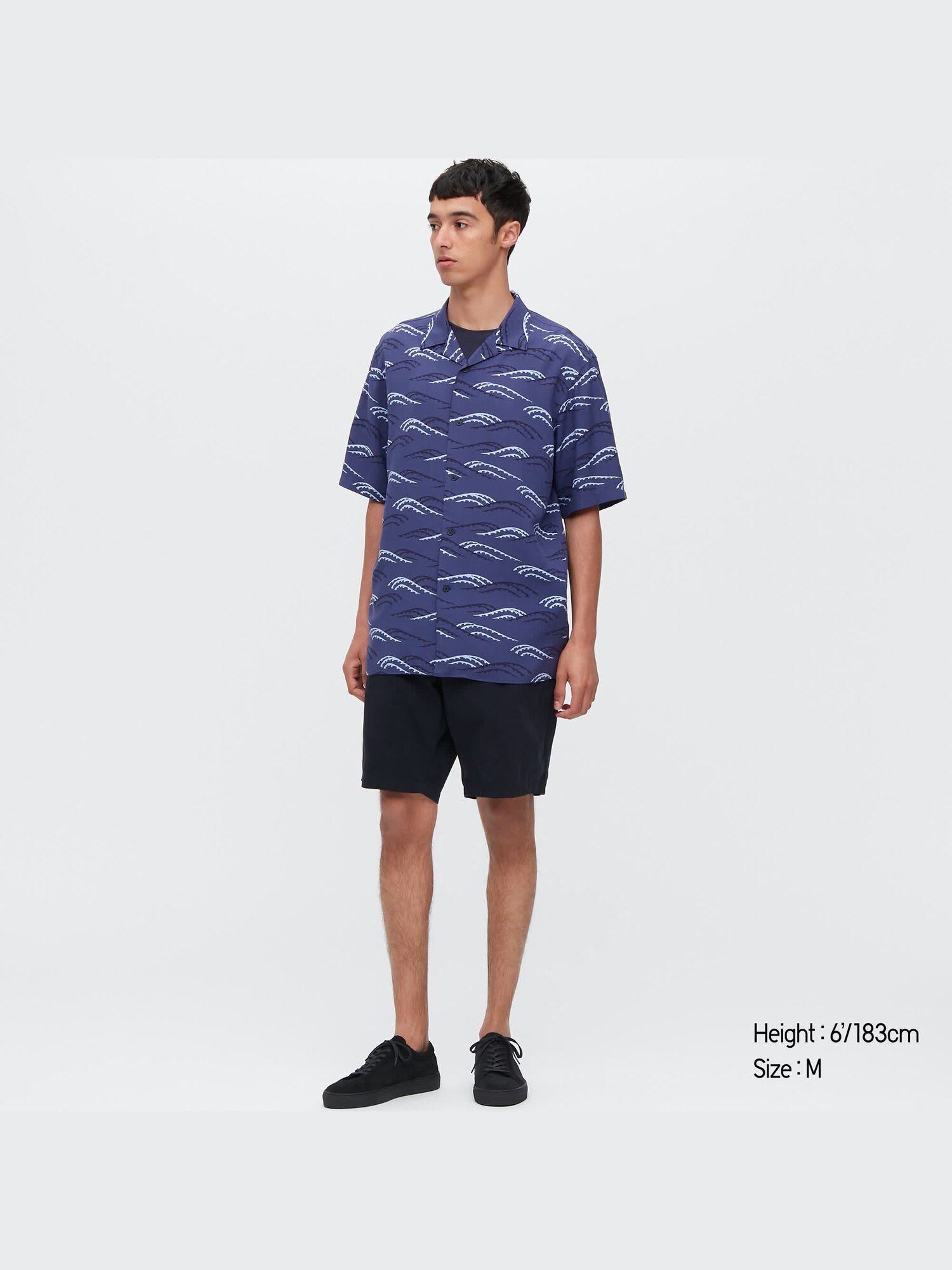 ⭐︎MEER. OPEN COLLAR SHORT SHIRT⭐︎ Open Collar Shirt | Short Sleeve | UNIQLO US