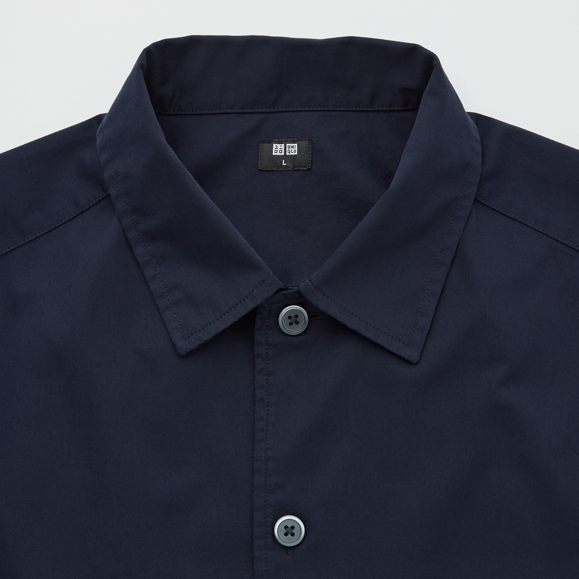 Extra Fine Cotton Twill Oversized Long-Sleeve Shirt | UNIQLO US