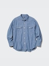 Chambray Long-Sleeve Work Shirt