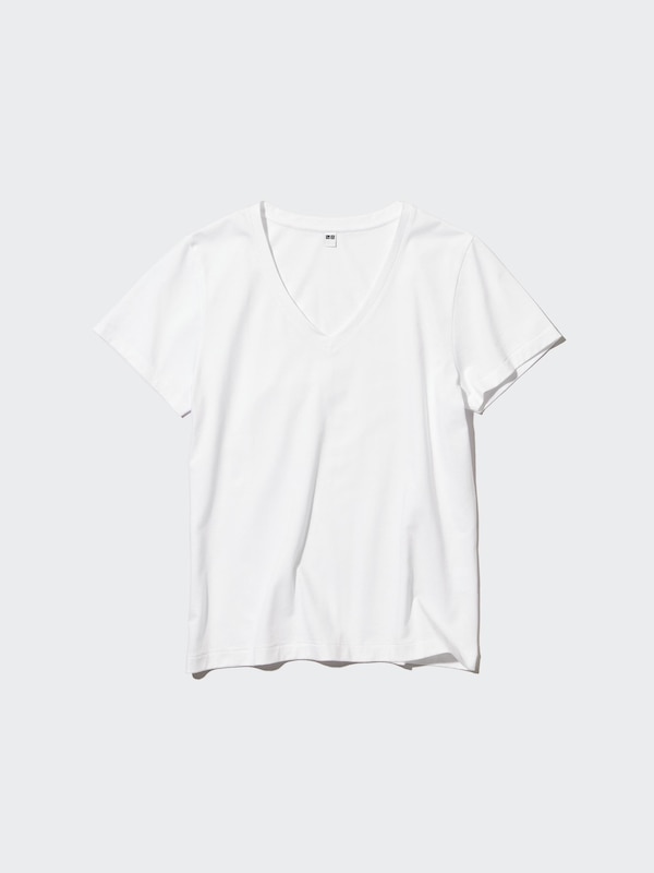 100% Supima Cotton V Neck T-Shirt