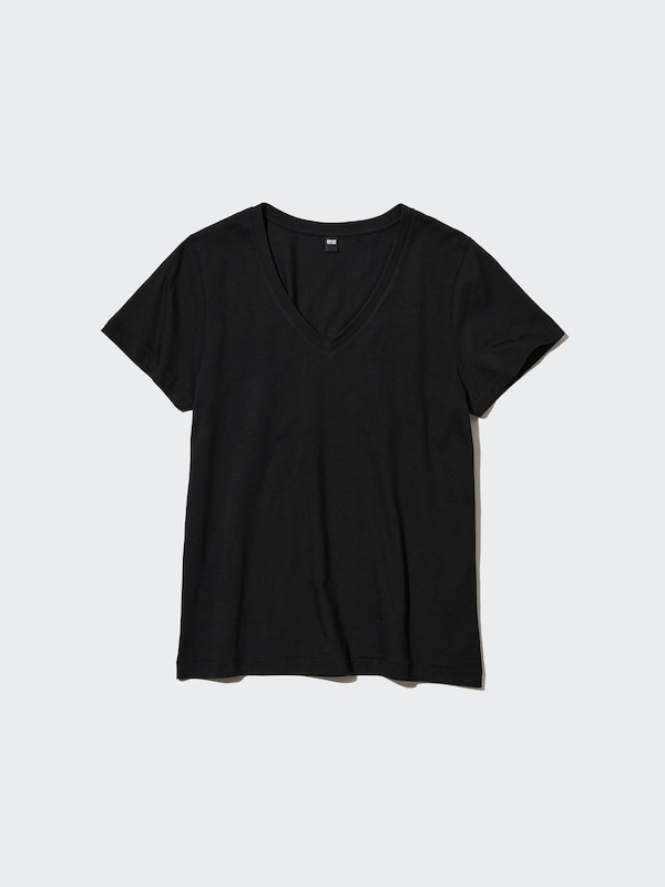 100% Supima Cotton V Neck T-Shirt