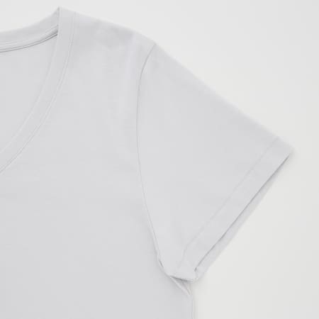 100% Supima Cotton V Neck T-Shirt | UNIQLO GB