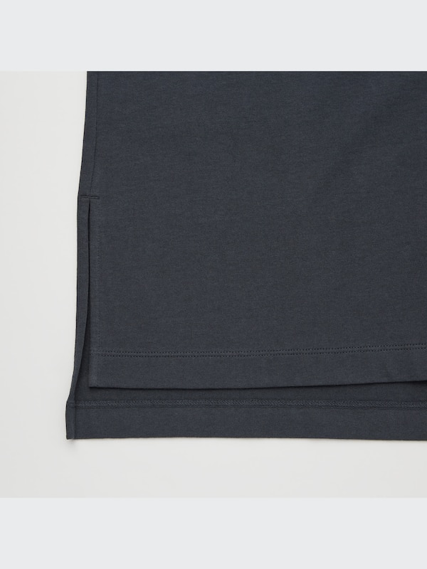 CREW NECK SHORT SLEEVE T-SHIRT DRESS