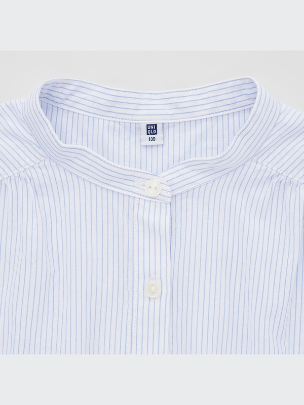 STRIPED SHORT SLEEVE BLOUSE
