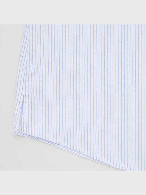 STRIPED SHORT SLEEVE BLOUSE