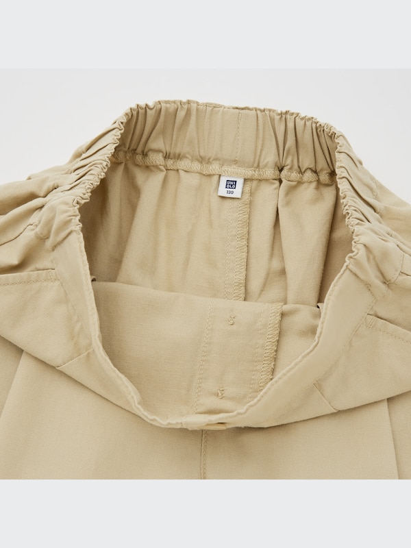 LINEN BLEND SKIRT PANTS