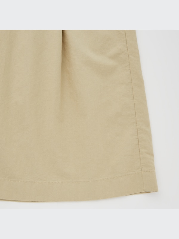 LINEN BLEND SKIRT PANTS