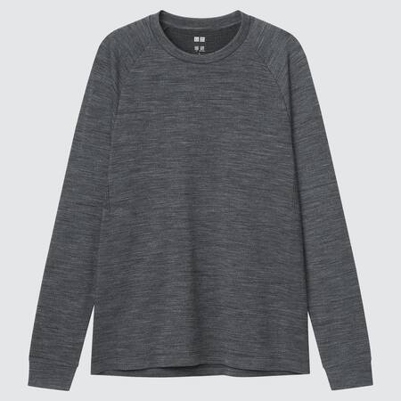 Men +S Wool Blend DRY Long Sleeved T-Shirt