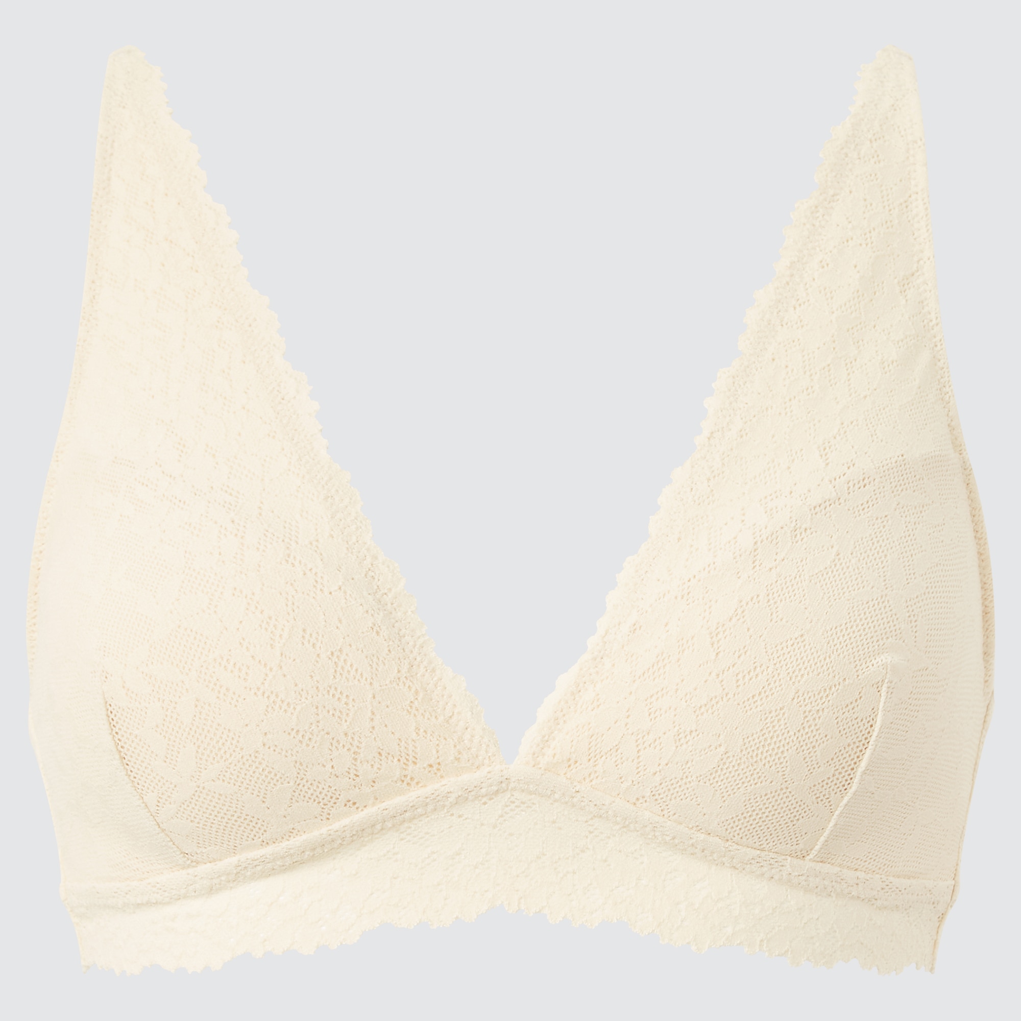 Wireless Bra (Plunging Relax, Lace)