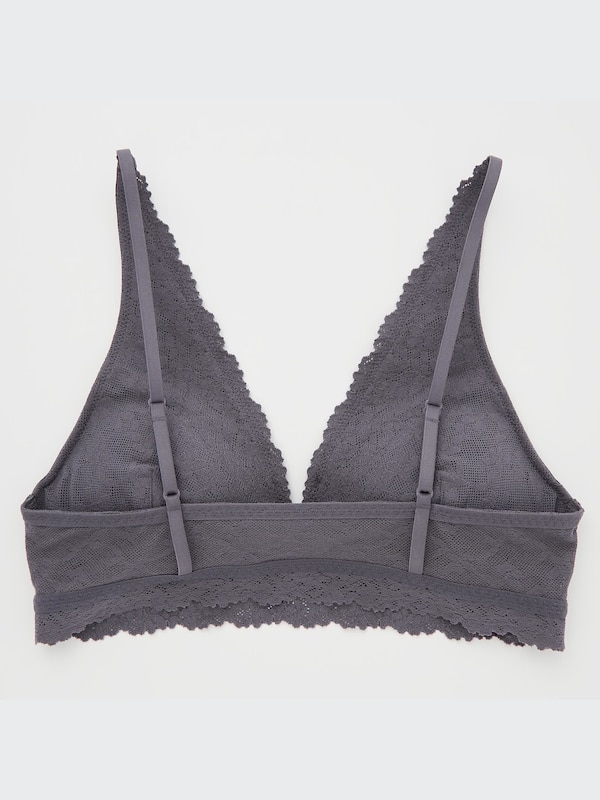 Wireless Bra (Plunging Relax, Lace)