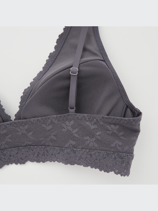 Wireless Bra (Plunging Relax, Lace)