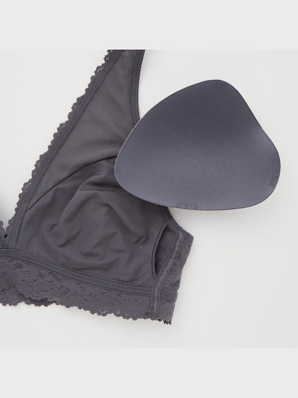 Wireless Bra (Plunging Relax, Lace)